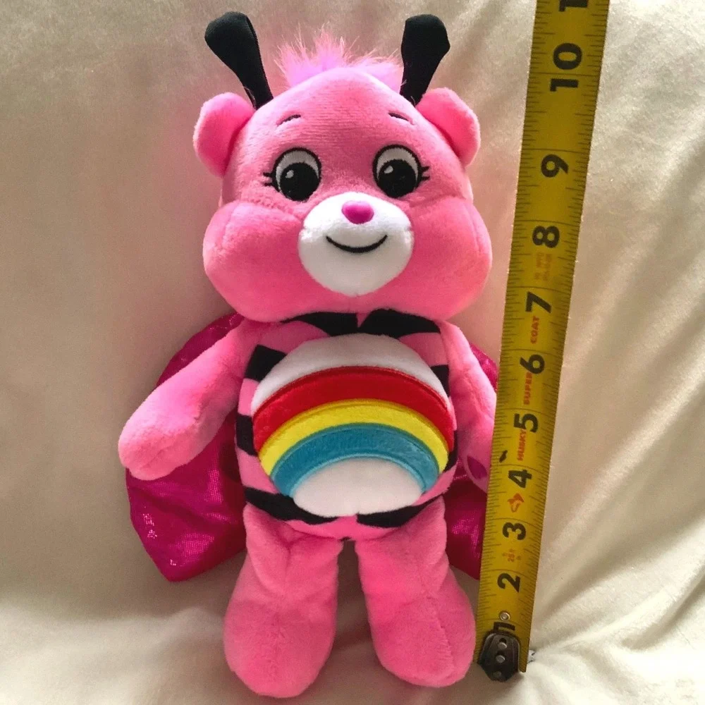 Care Bears Cheer Bear Ladybug Plush 10